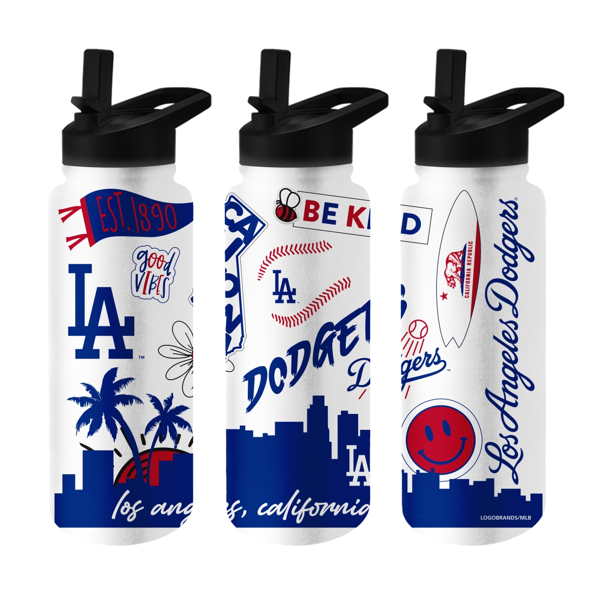 LA Dodgers 34 oz Native Quencher Bottle