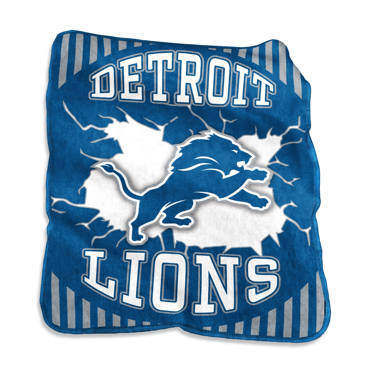 611-26-LT Detroit Lions Lightning Raschel Throw
