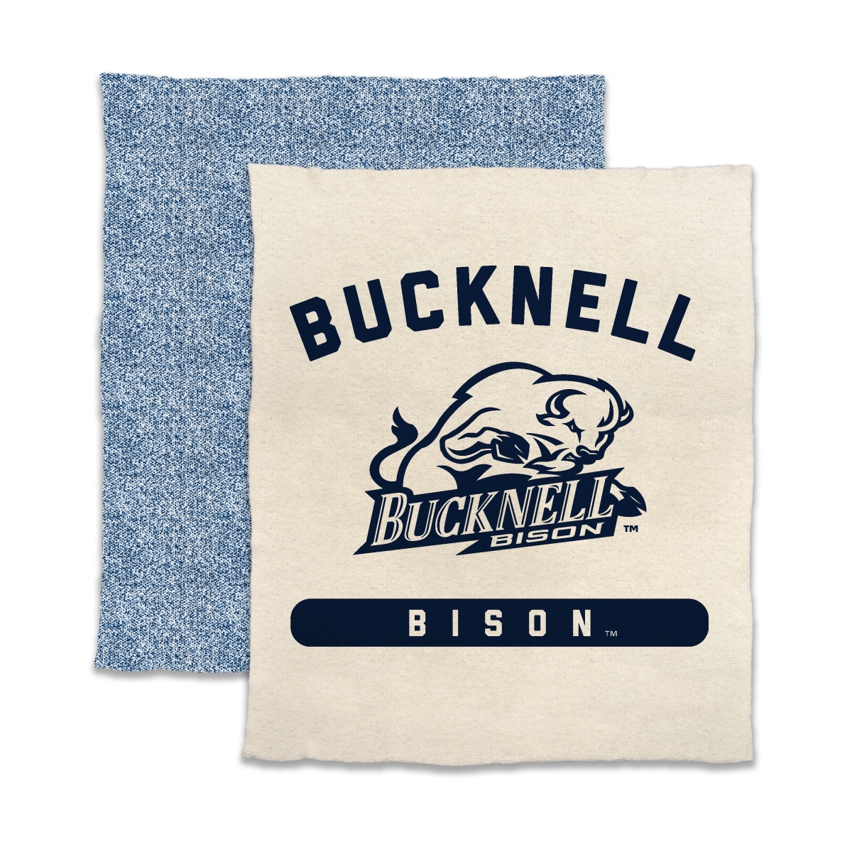 572-281-74 Bucknell Bison Luxe Prime Dreams Throw