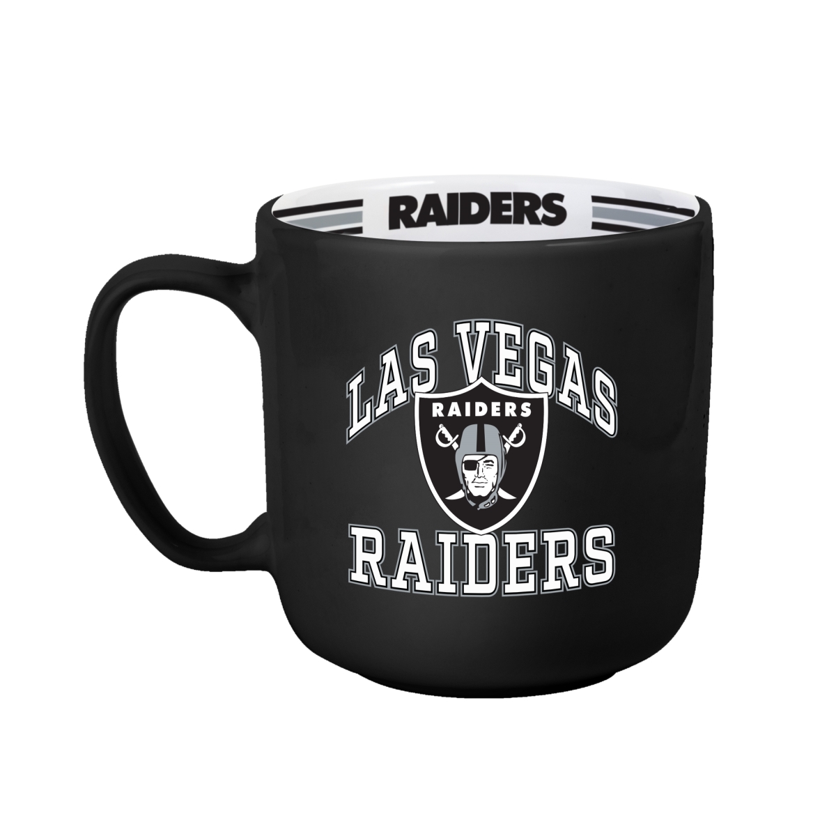 623-C15SM Las Vegas Raiders 15 oz Stripe Mug