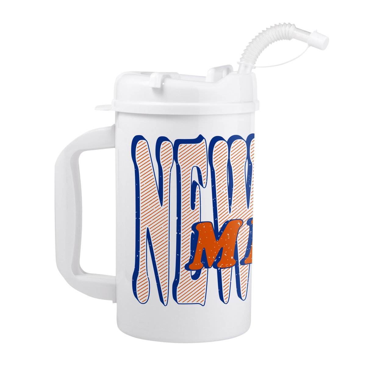 519-P33ST   York Mets 33 oz Cruise Plastic Tumbler