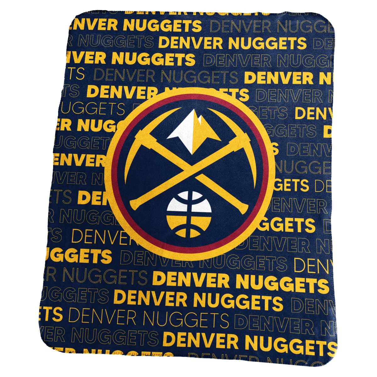 707-23C Denver Nuggets Classic Fleece Throw
