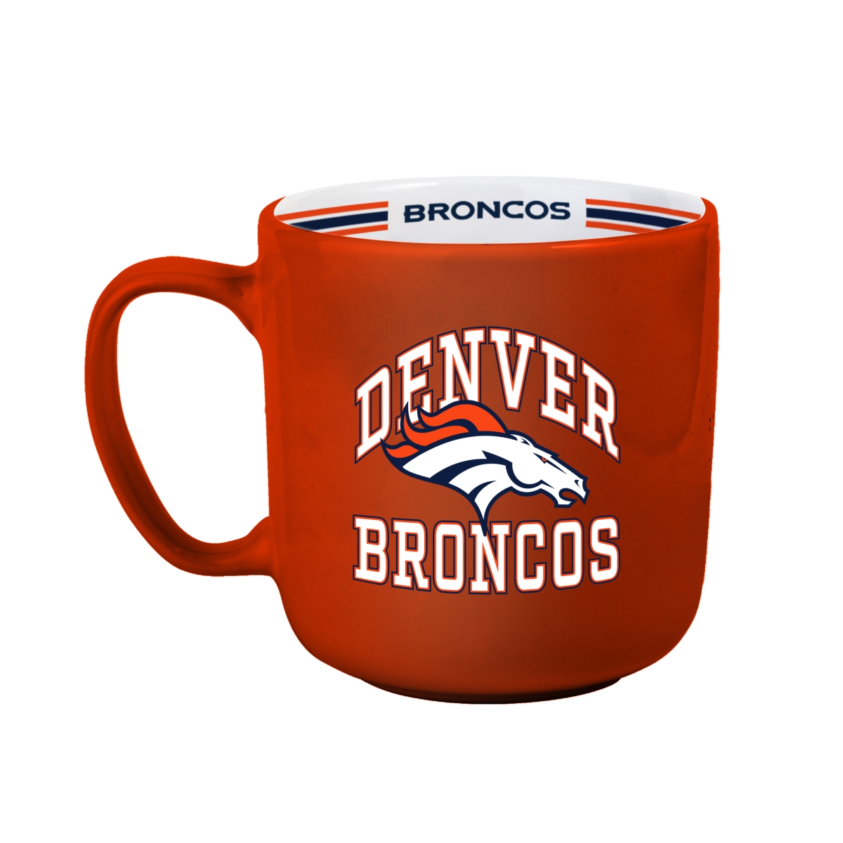 610-C15SM Denver Broncos 15 oz Stripe Mug