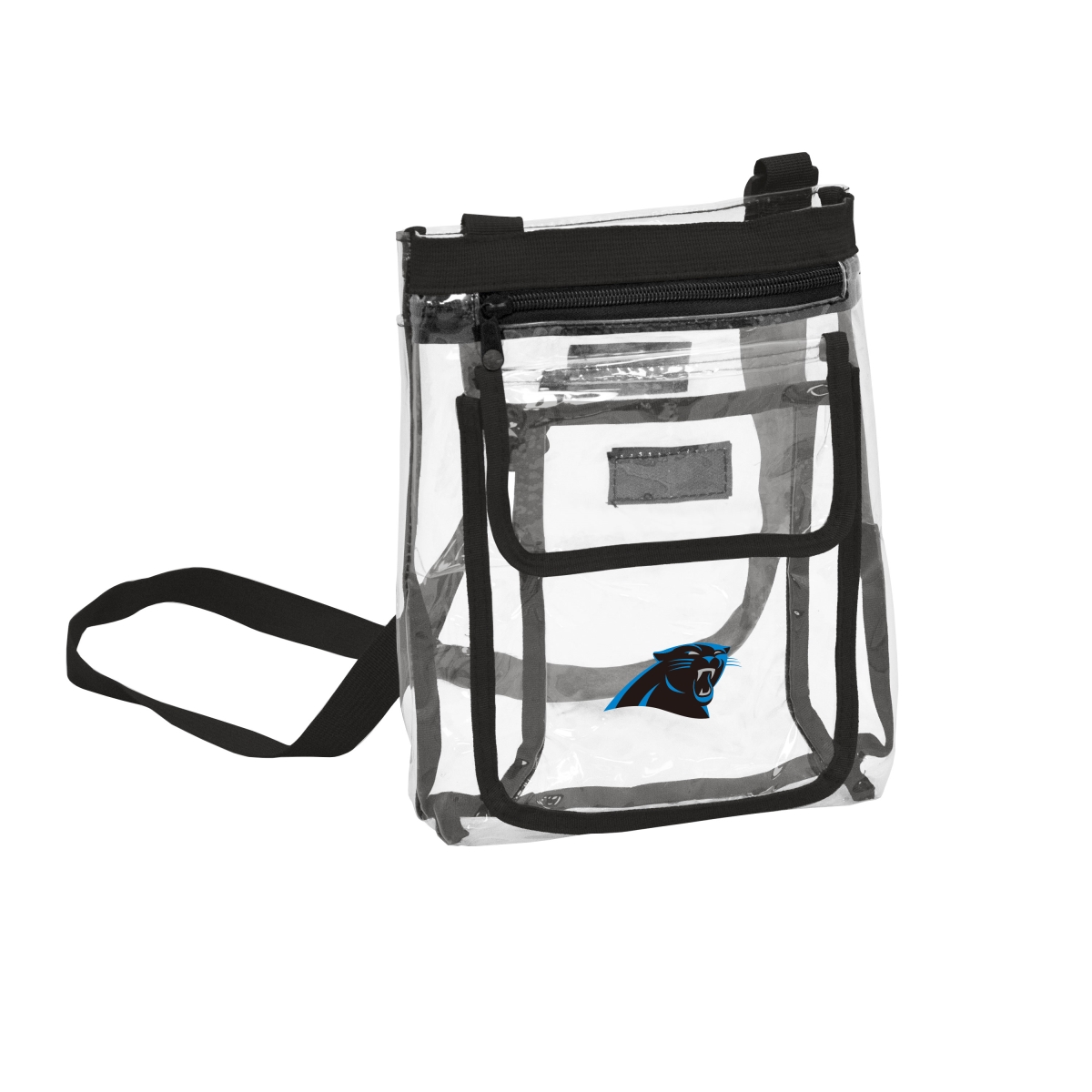 605-66P Carolina Panthers Clear Crossbody