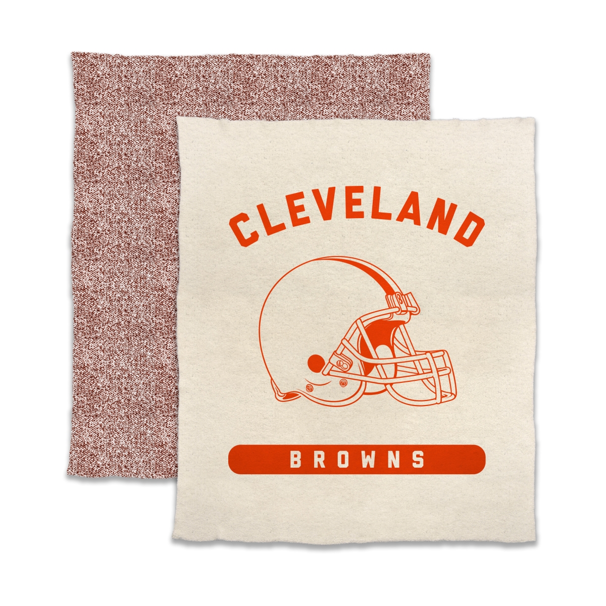 608-281-74 Cleveland Browns Luxe Prime Dreams Throw
