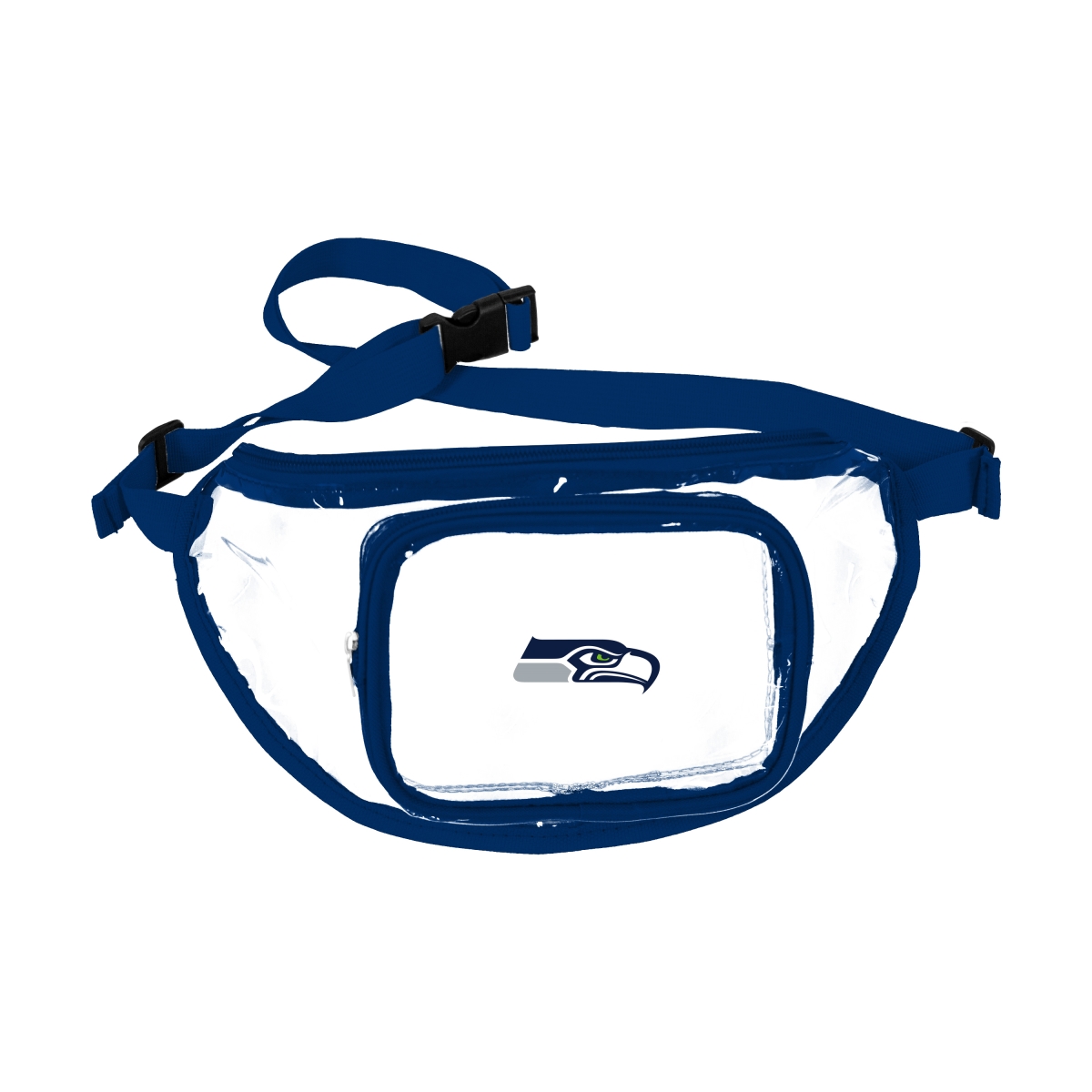 628-881 Seattle Seahawks Clear Fanny Pack