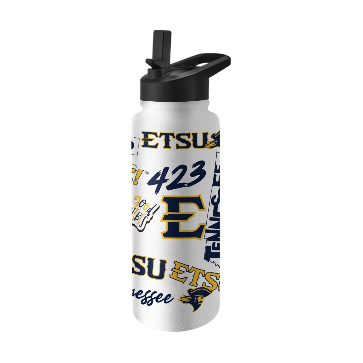 642-S34QB-63 East Tennessee State 34 oz Native Quencher Bottle