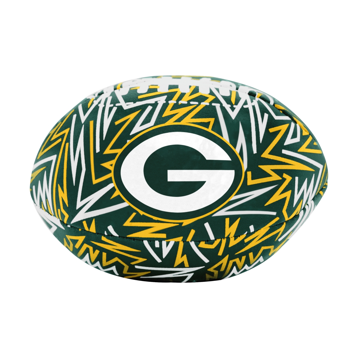 612-93MCS-R1 NFL Green Bay Packers Graffiti Micro Soft Football