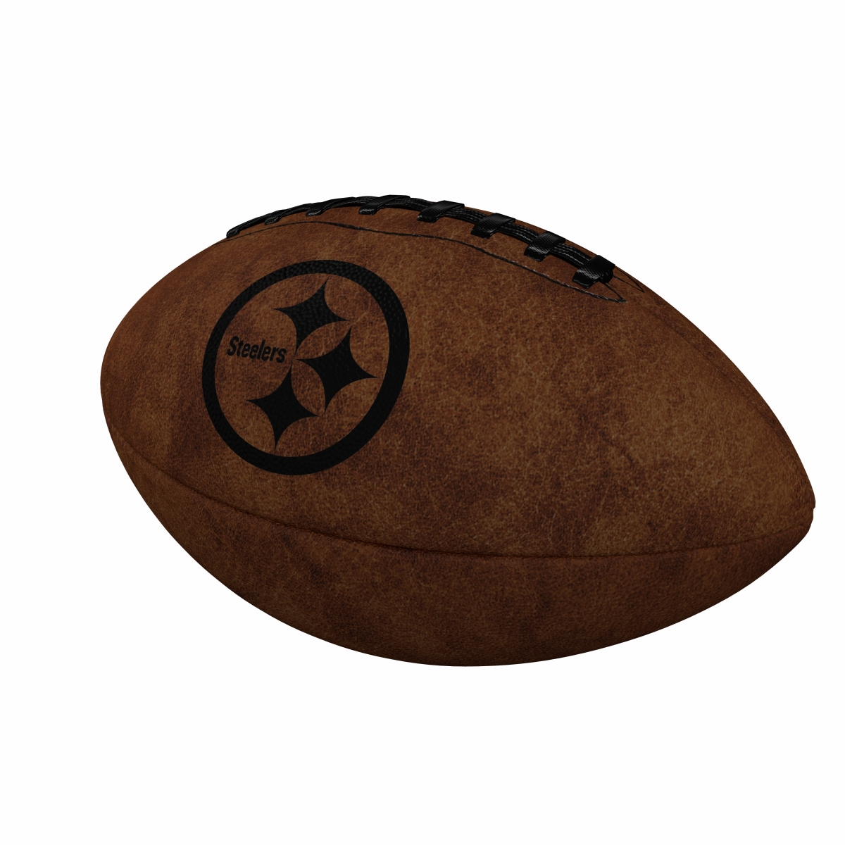 625-93ML-1 Pittsburgh Steelers Mini Size Leather Football -  Logo Brands
