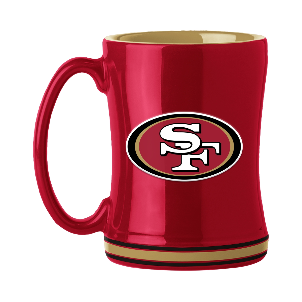 627-C14RM San Francisco 49ers 14 oz Relief Mug