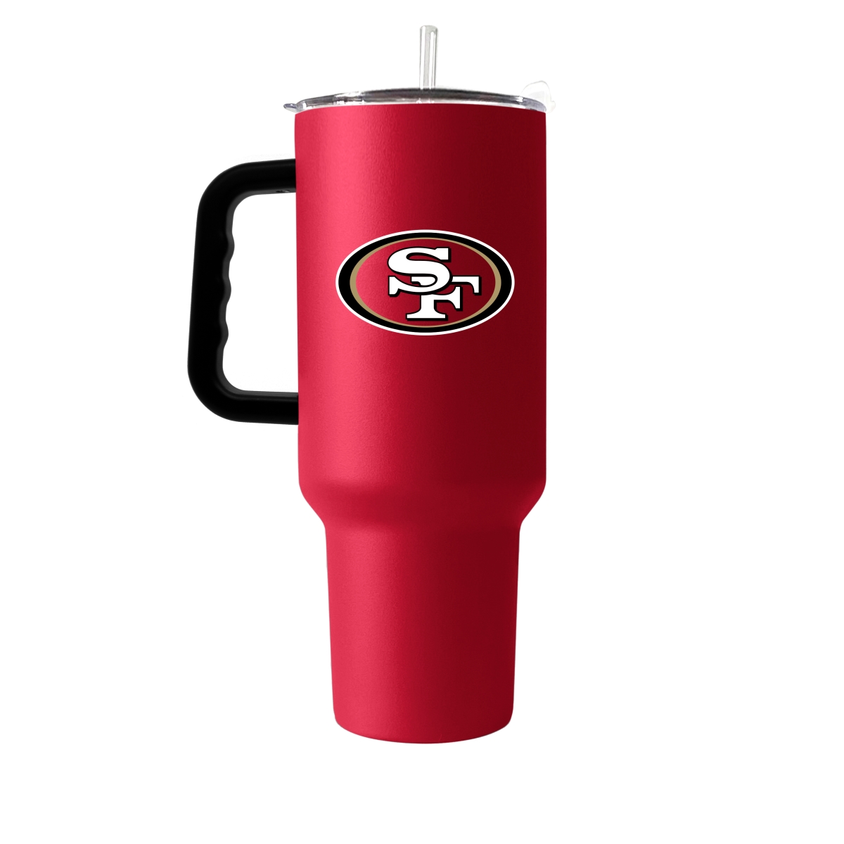 Picture of Logo Brands 627-S40PT-34 San Francisco 49ers 40 oz Flipside Powder Coat Tumbler