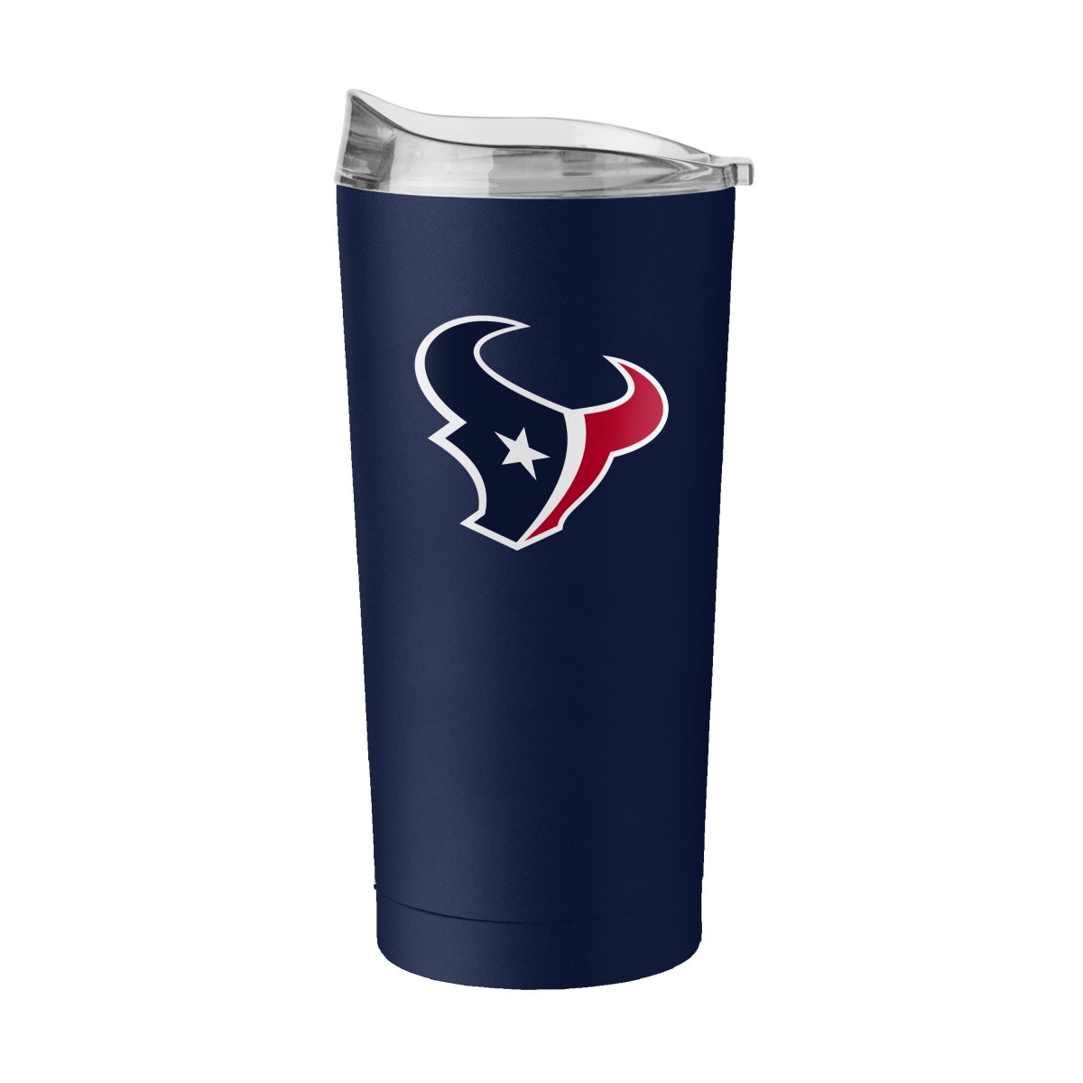 Picture of Logo Brands 613-S20PT-1B Houston Texans Flipside Alt Logo 20 oz Powder Coat Tumbler