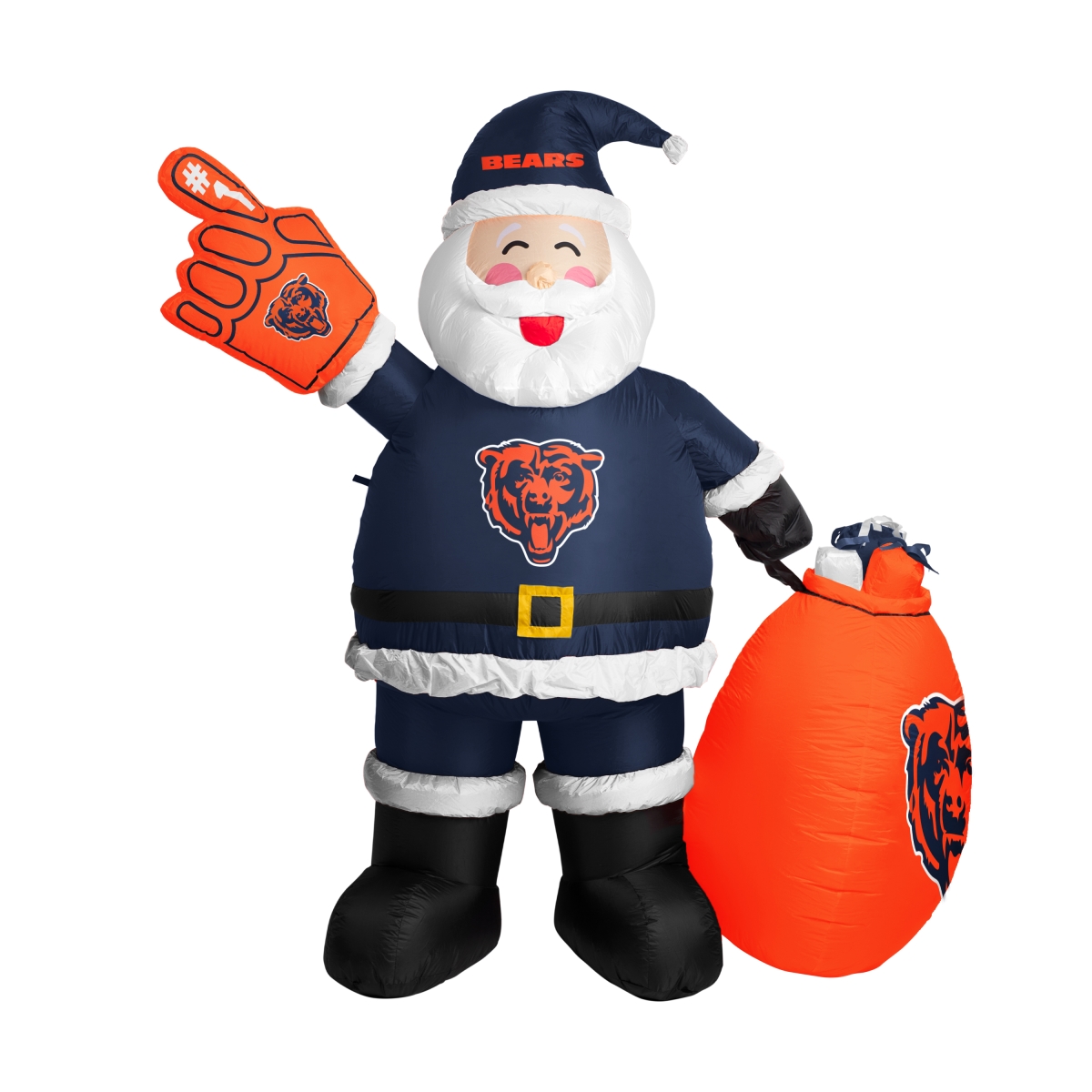 606-100-S Chicago Bears Inflatable Santa