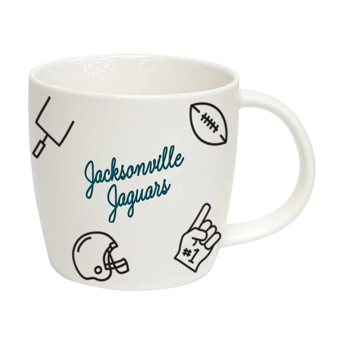 615-C18PM 18 oz Jacksonville Jaguars Playmaker Mug