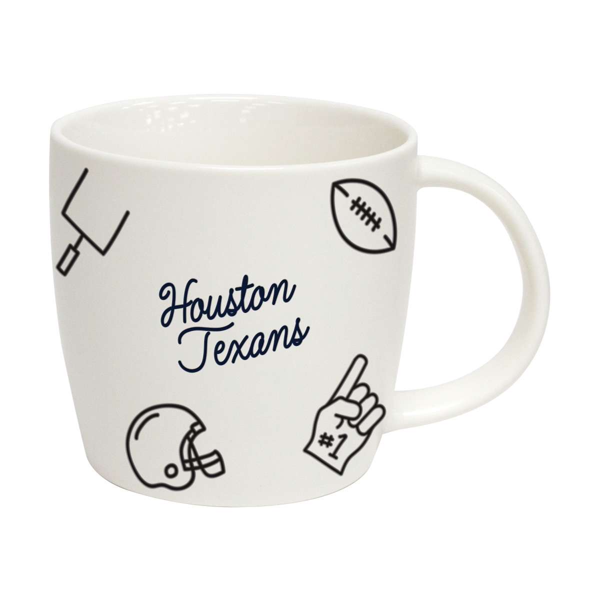 613-C18PM 18 oz Houston Texans Playmaker Mug