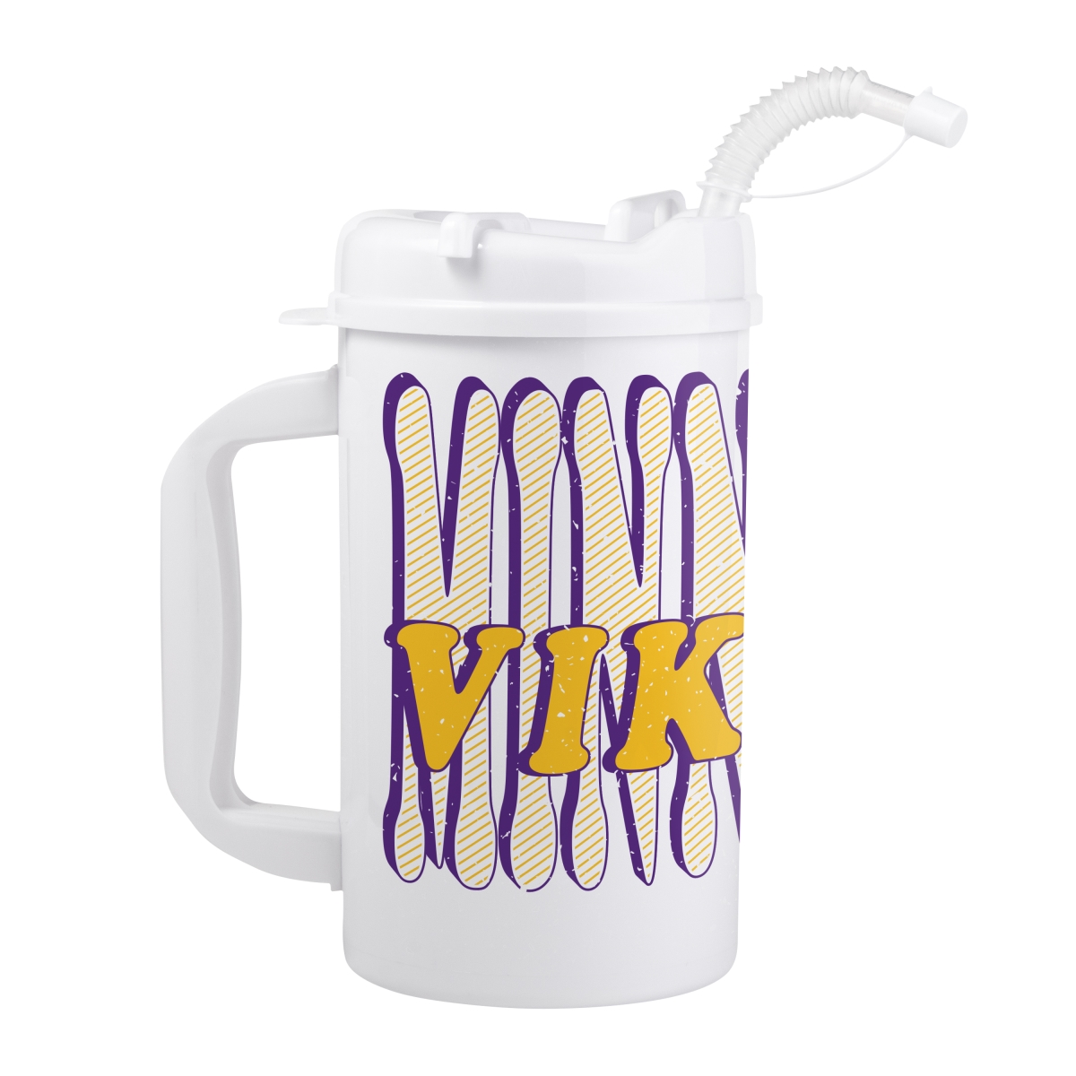 618-P33ST Minnesota Vikings 33 oz Cruise Plastic Tumbler