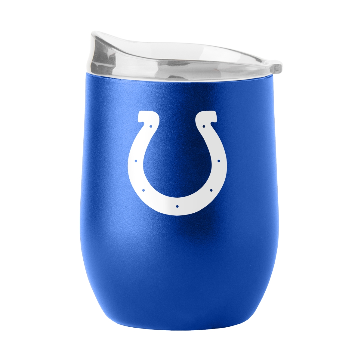 614-S16PB-34 Indianapolis Colts 16 oz Flipside Powder Coat Curved Beverage