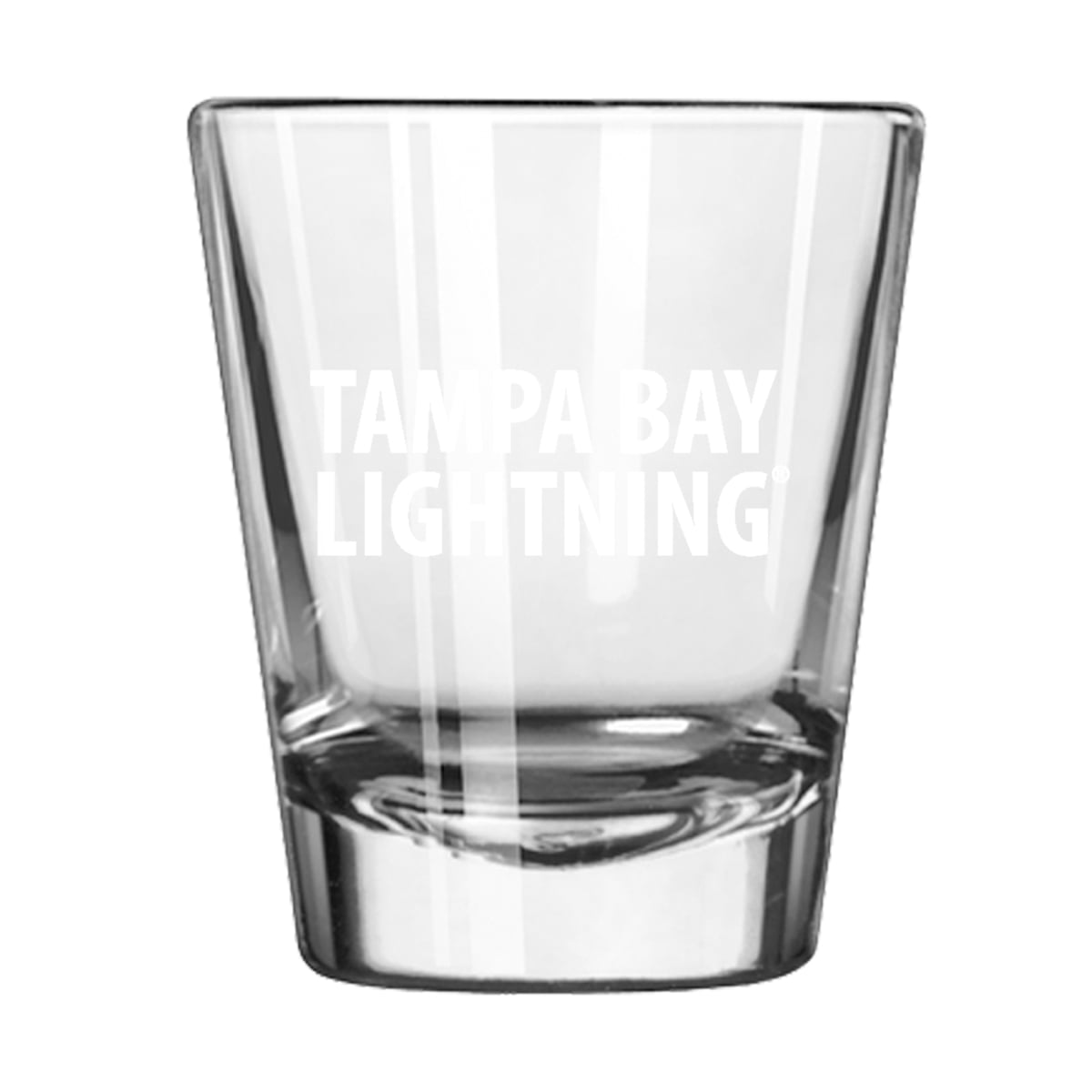 827-G2S-16 Tampa Bay Lightning 2 oz Stripe Shot Glass