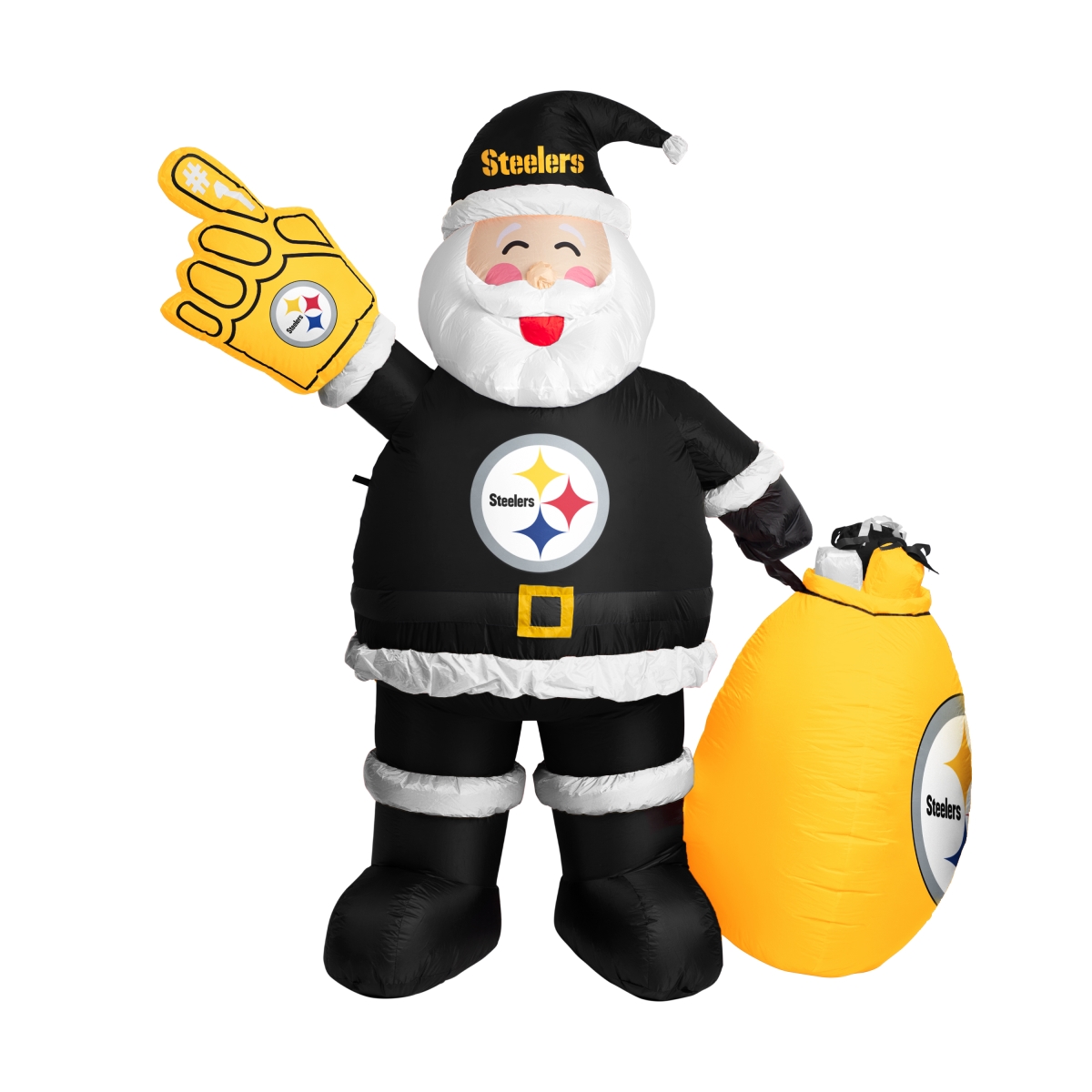 625-100-S Pittsburgh Steelers Inflatable Santa