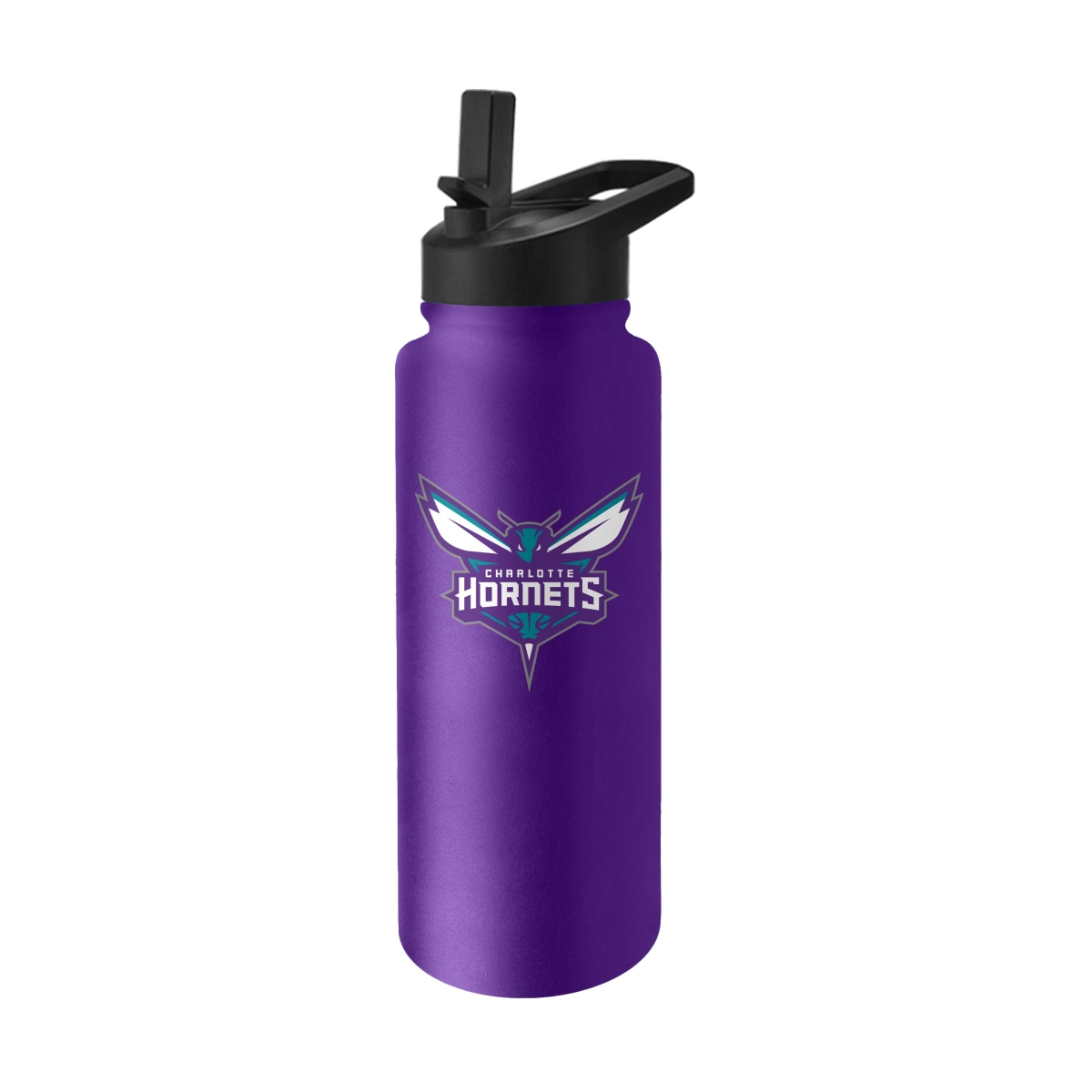 703-S34QB-8 Charlotte Hornets 34 oz Quencher Bottle