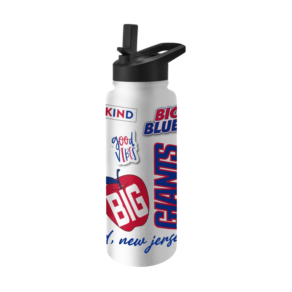 621-S34QB-63 NY Giants 34 oz Native Quencher Bottle