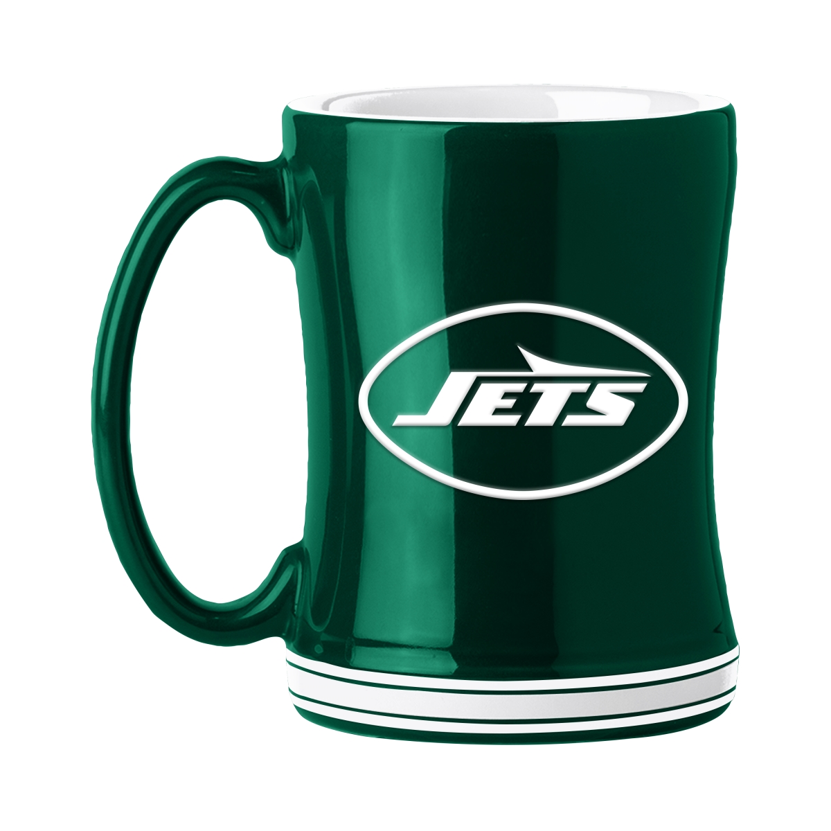 622-C14RM NY Jets 14 oz Relief Mug