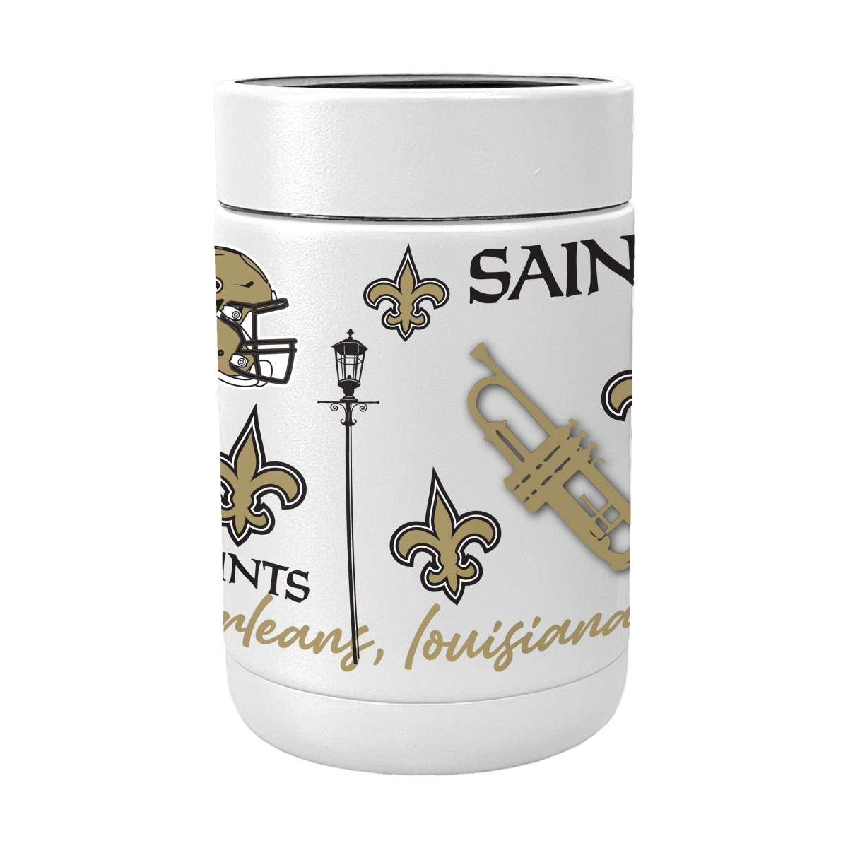 620-SCOOLP-63 NFL   Orleans Saints Powder Native Coat Coolie