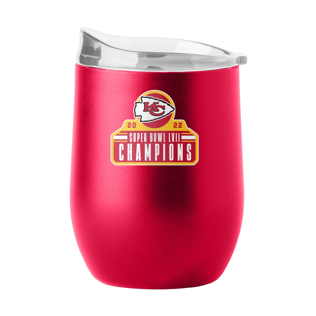 C4724-S16PB-KC23S KC Chiefs 16 oz SB Champions PC Curved Beverage