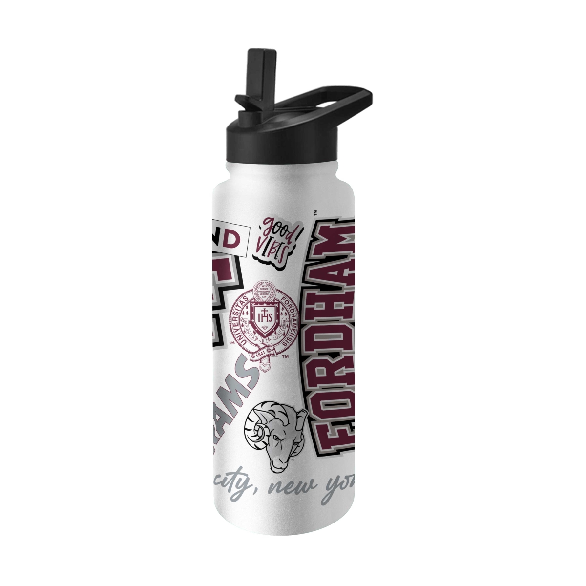 672-S34QB-63 Fordham 34 oz Native Quencher Bottle