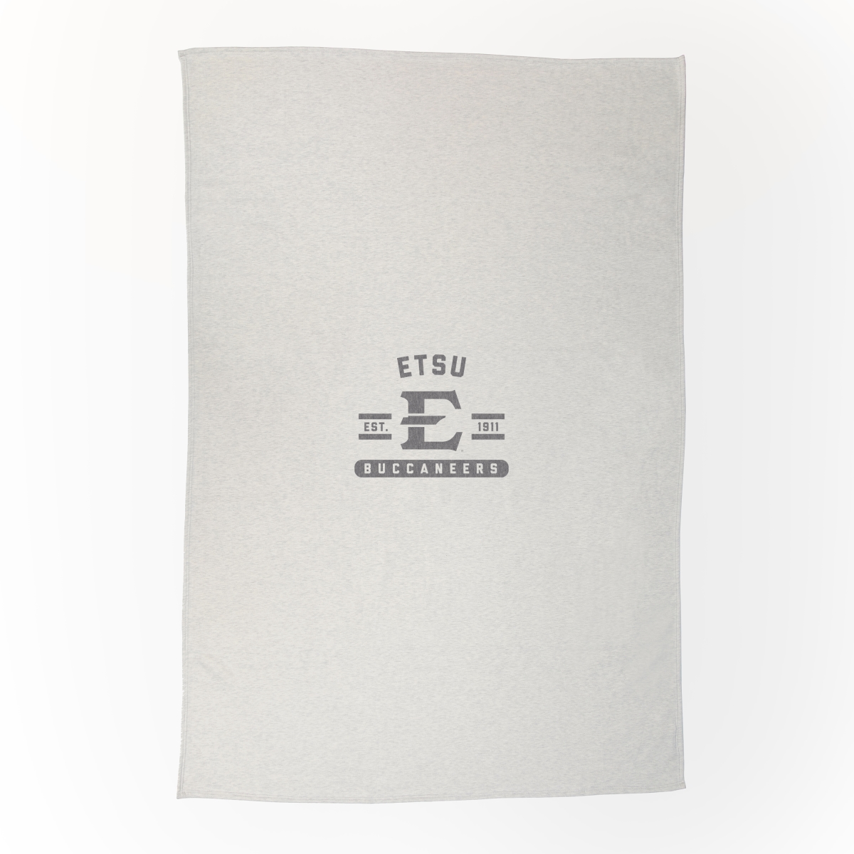 Picture of Logo Brands 642-74DS East Tennessee State University Sublimated Sweatshirt Blanket