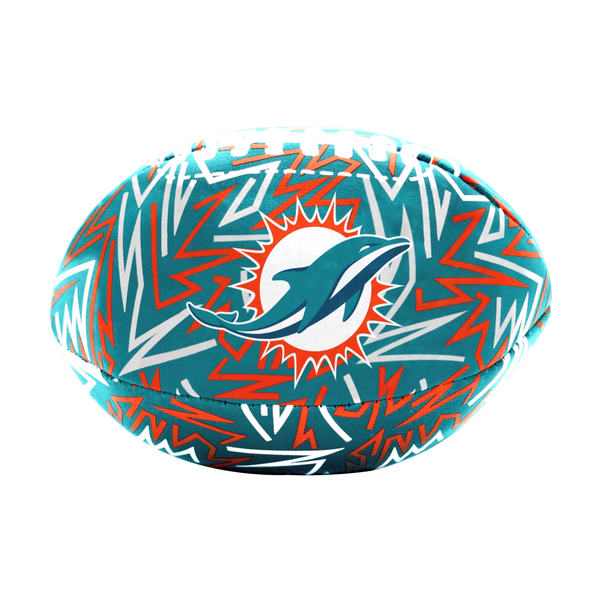 Miami Dolphins Graffiti Micro Soft Football