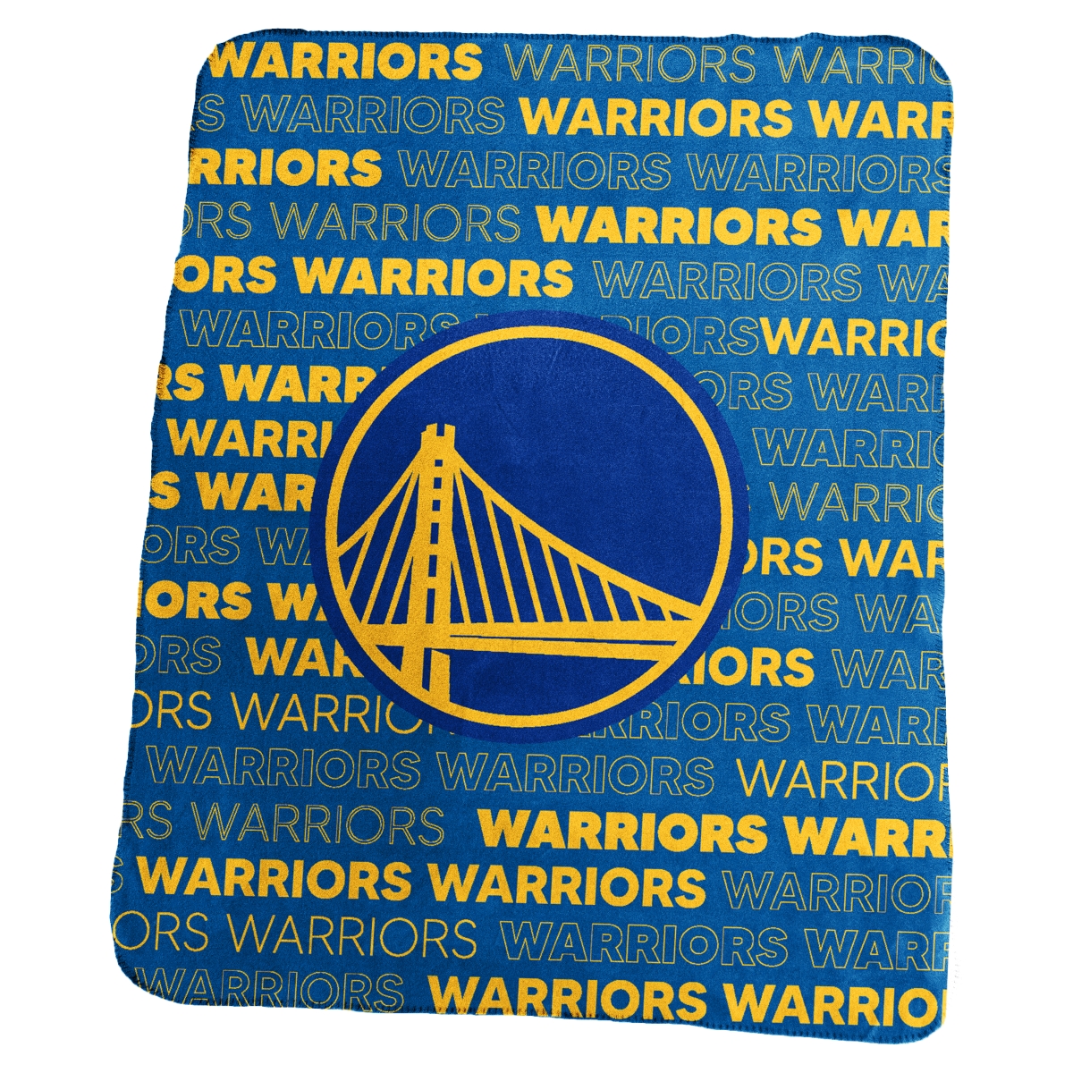 709-23C Golden State Warriors Classic Fleece Throw