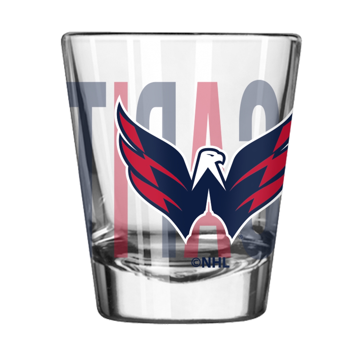 830-G2S-4 Washington Capitals 2 oz Overtime Shot Glass