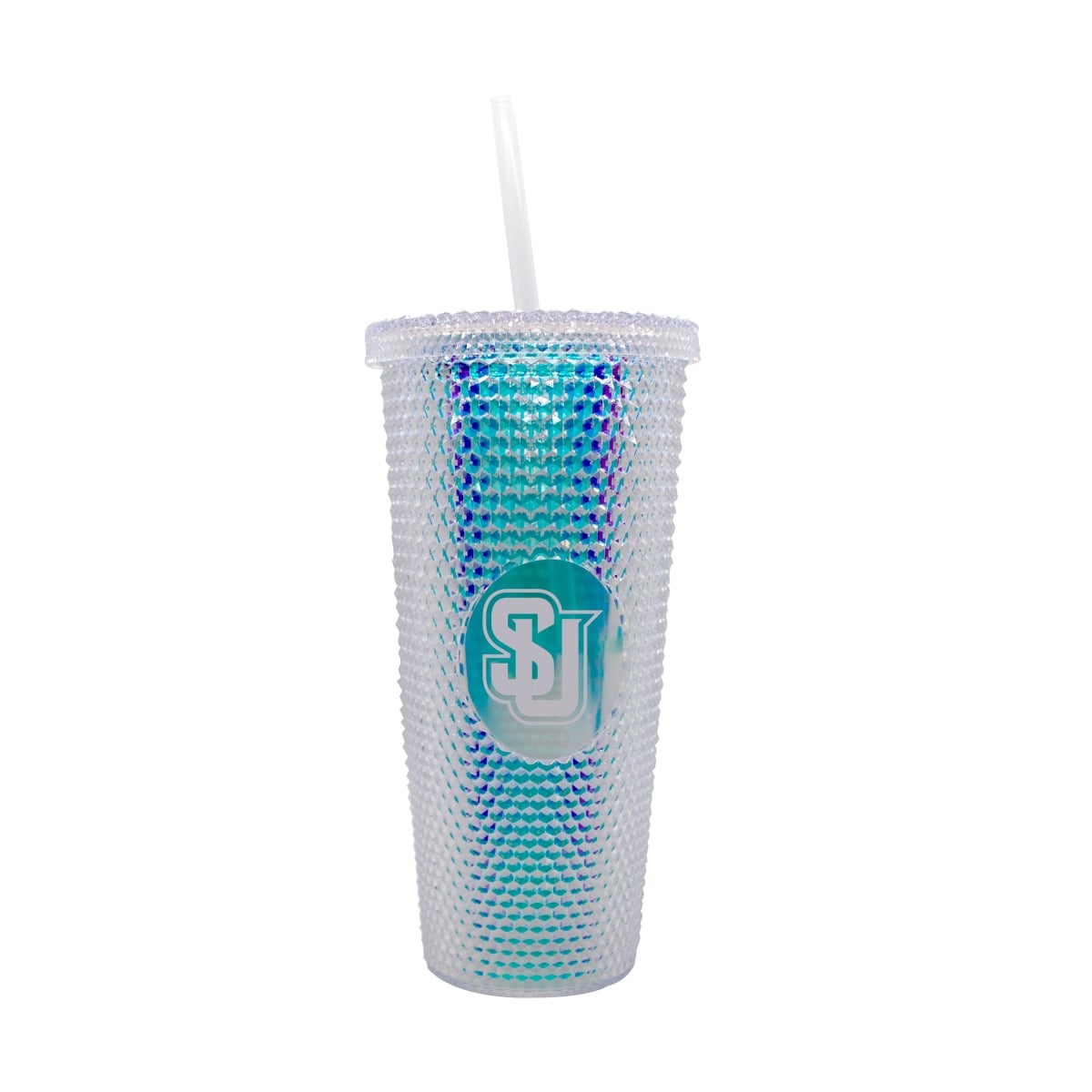 735-P24IST Seattle University 24 oz Iridescent Studded Tumbler
