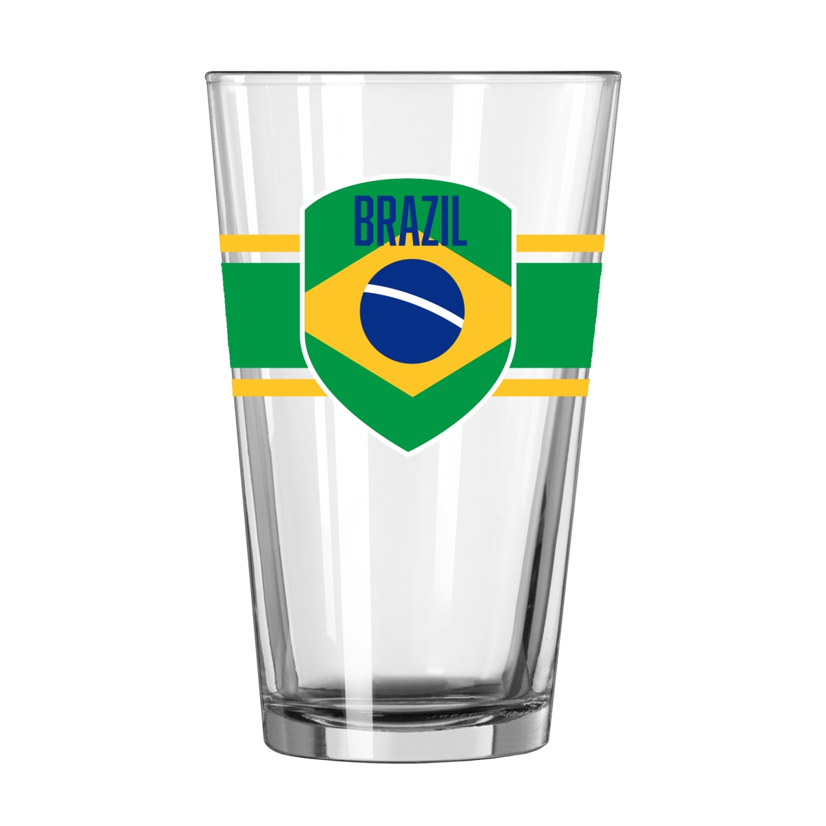 C4769-G16P-16 Brazil 16 oz Stripe Pint Glass