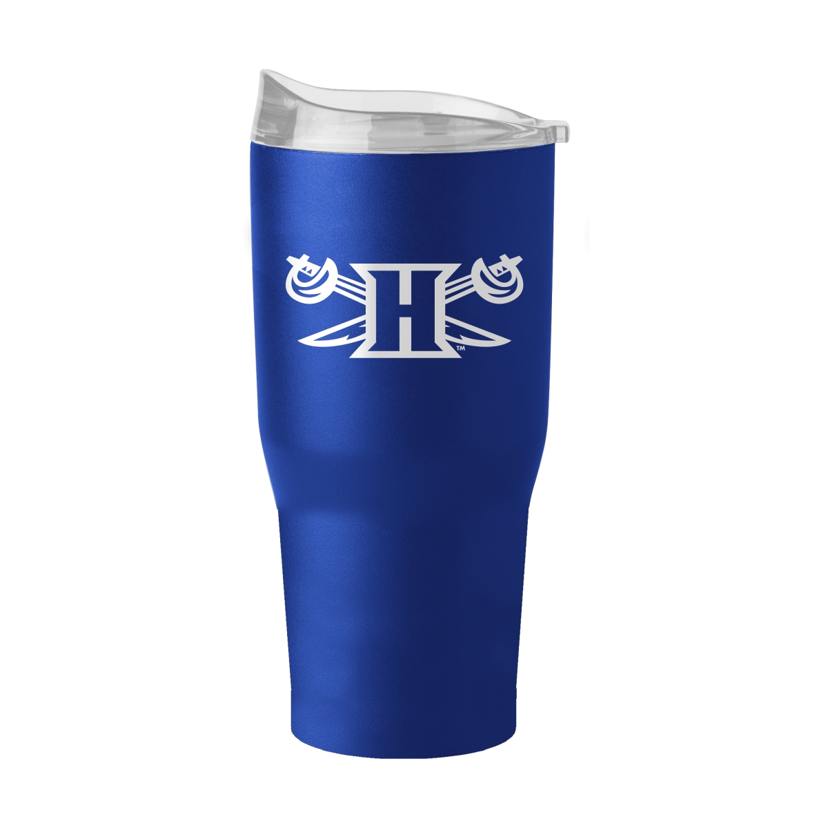 889-S30PT-34 Hampton University 30 oz Flipside Powder Coat Tumbler
