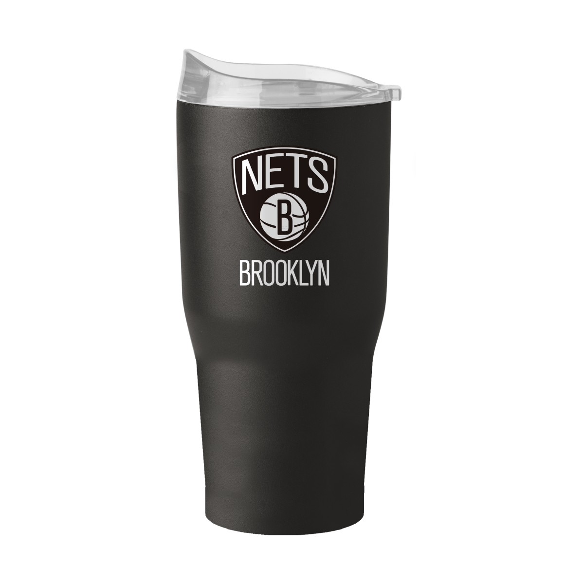 718-S30PT-34 Brooklyn Nets 30 oz Flipside Powder Coat Tumbler