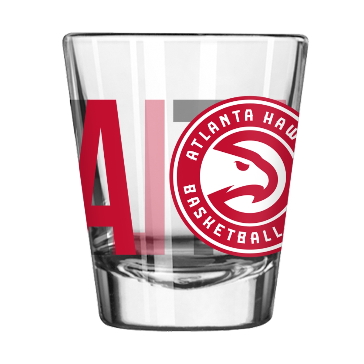 701-G2S-4 Atlanta Hawks 2 oz Overtime Shot Glass