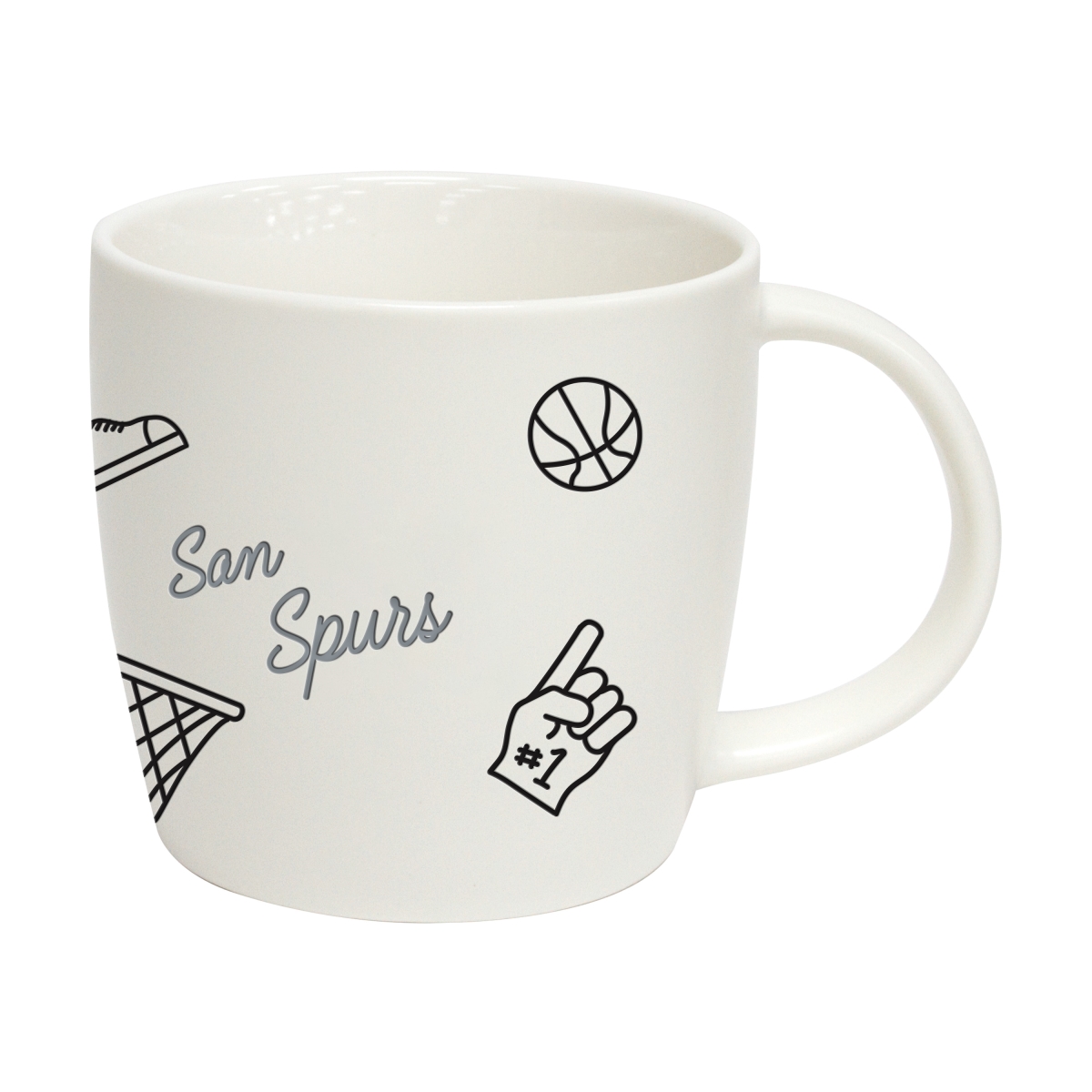 727-C18PM NBA San Antonio Spurs 18 oz Playmaker Mug