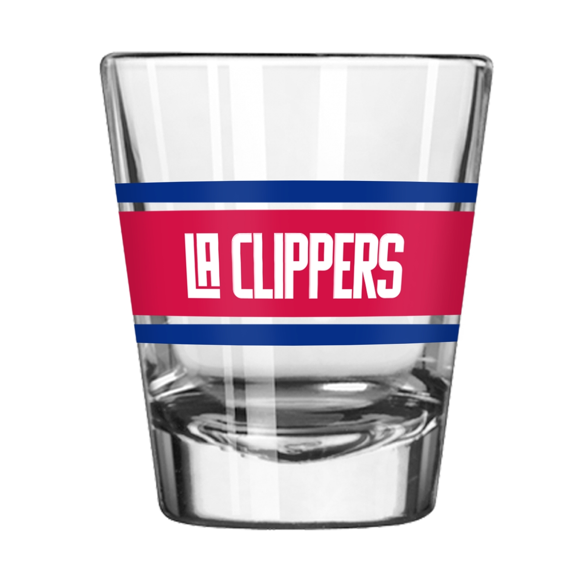 712-G2S-16 Los Angeles Clippers 2 oz Stripe Shot Glass