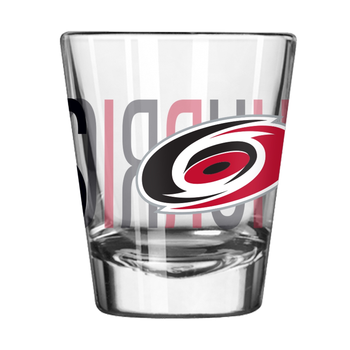 806-G2S-4 Carolina Hurricanes 2 oz Overtime Shot Glass