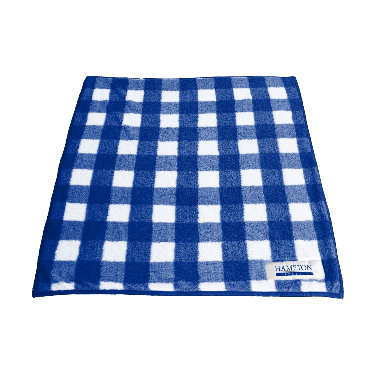 889-253 Hampton University Buffalo Check Frosty Fleece