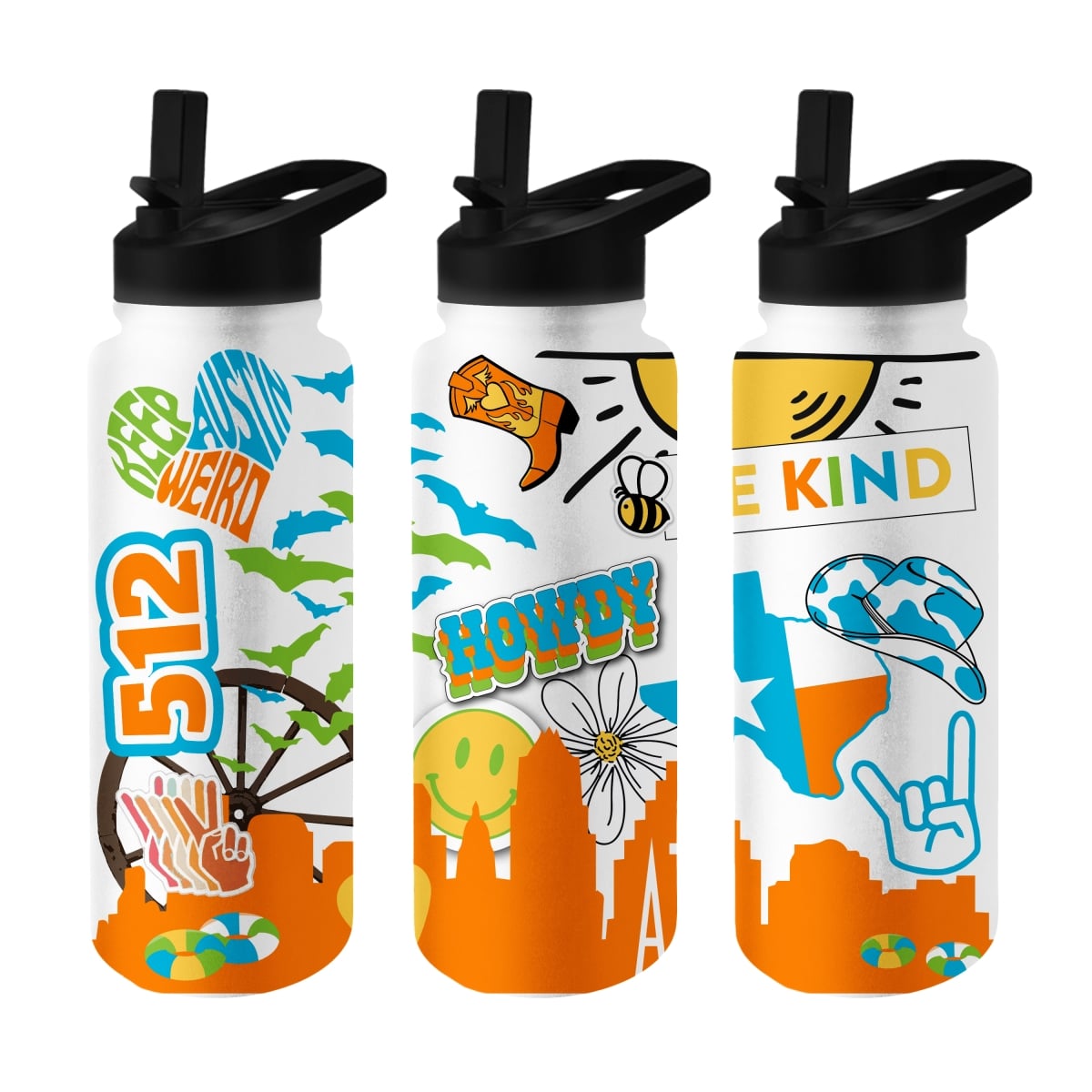 C4876-S34QB-63 Austin 34 oz Native Quencher Bottle