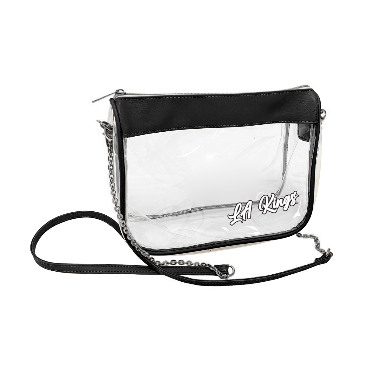 814-658-BLK LA Kings Hype Clear Bag, Black
