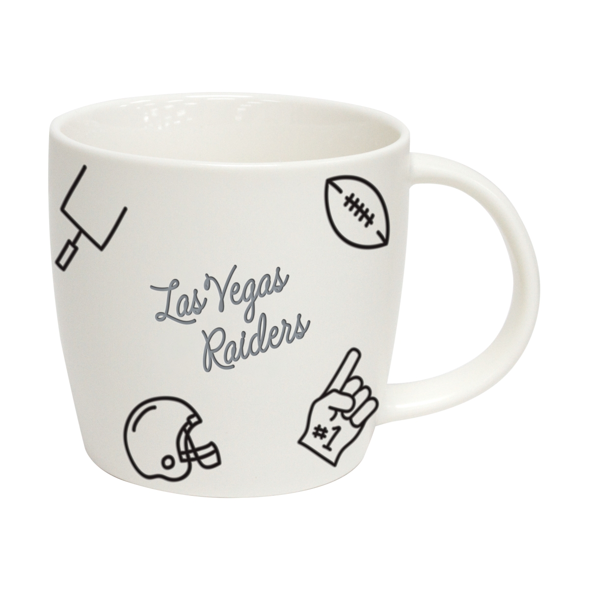 623-C18PM Las Vegas Raiders 18 oz Playmaker Mug