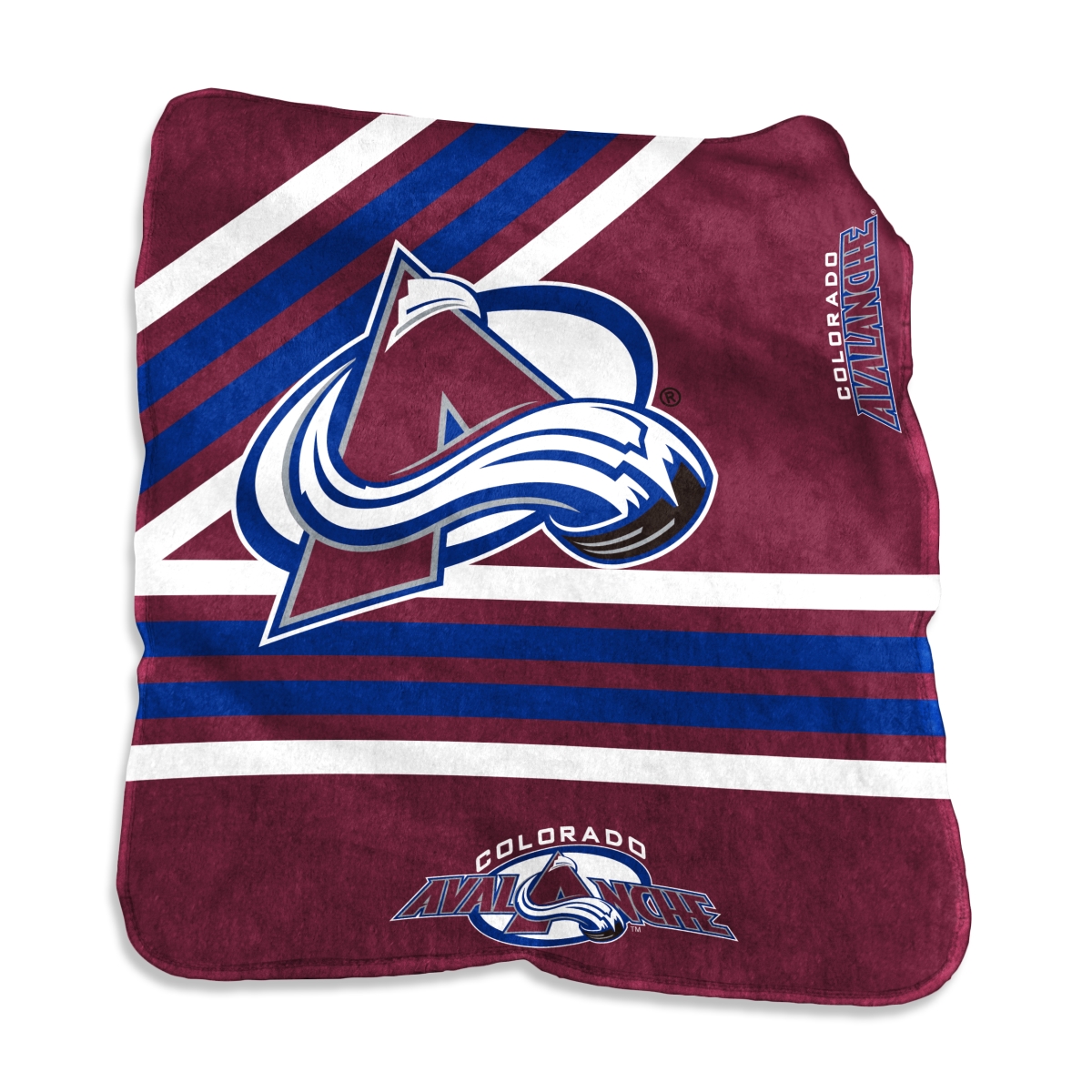 808-26C Colorado Avalanche Raschel Throw