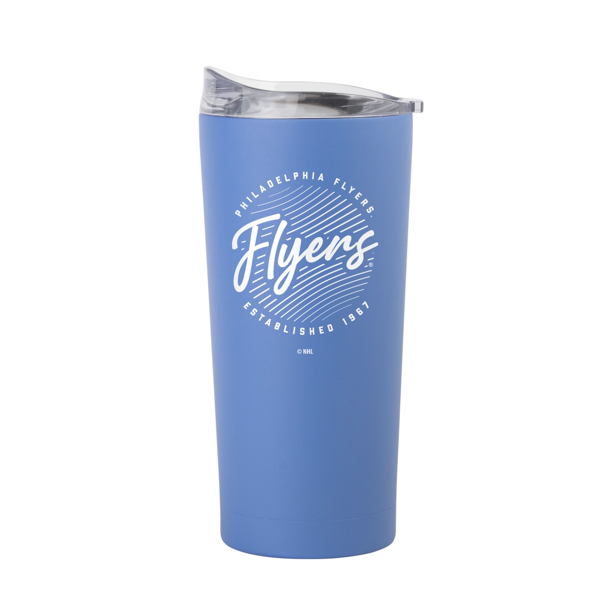 822-S20PT-ARC-35 20 oz Philadelphia Flyers Retro Script Arctic Powder Coat Tumbler