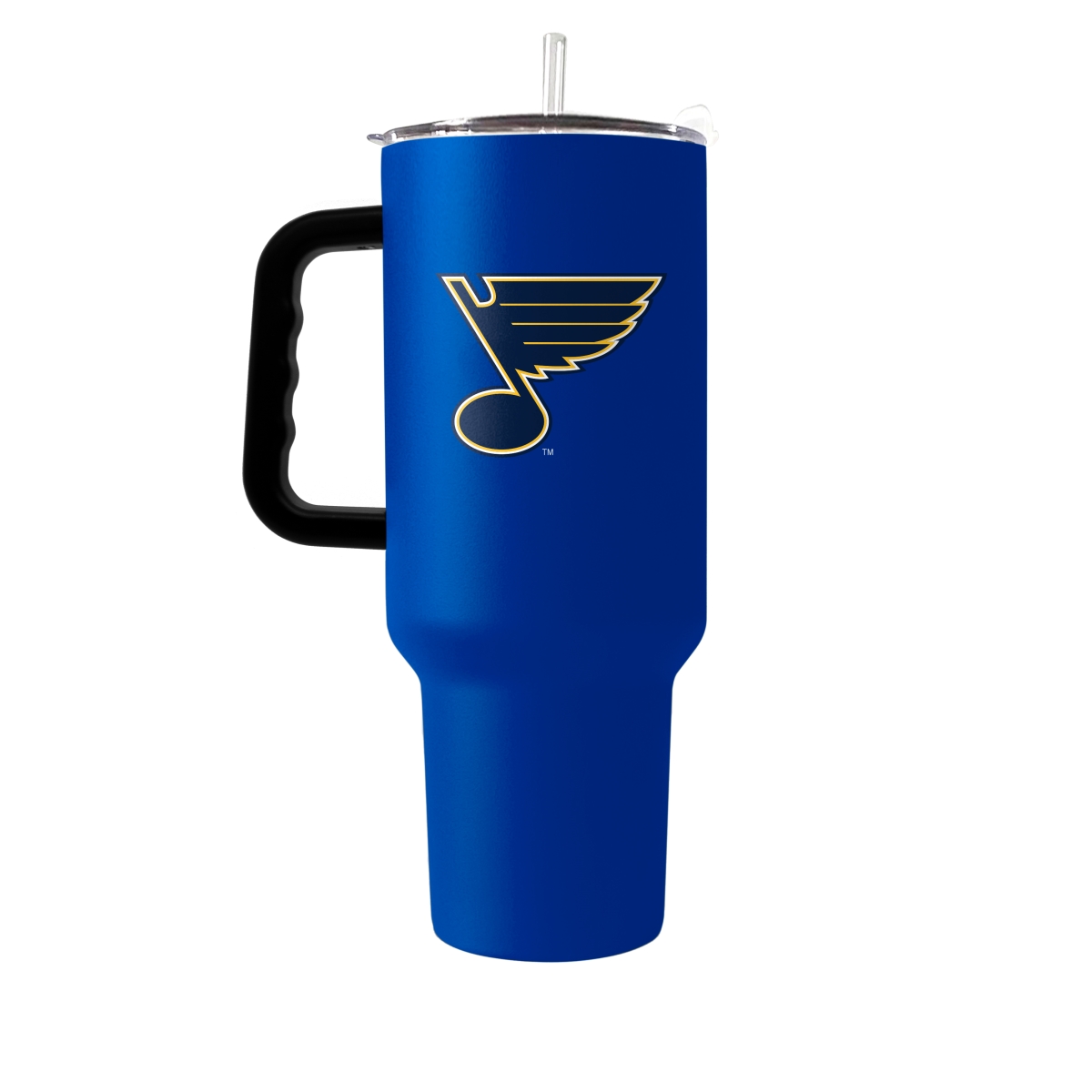 Picture of Logo Brands 826-S40PT-34 St Louis Blues 40 oz Flipside Powder Coat Tumbler