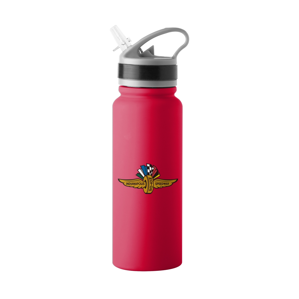 C2541-S25UFTB-8 Indy 500 Logo 25 oz Stainless Single Wall Flip Top Bottle