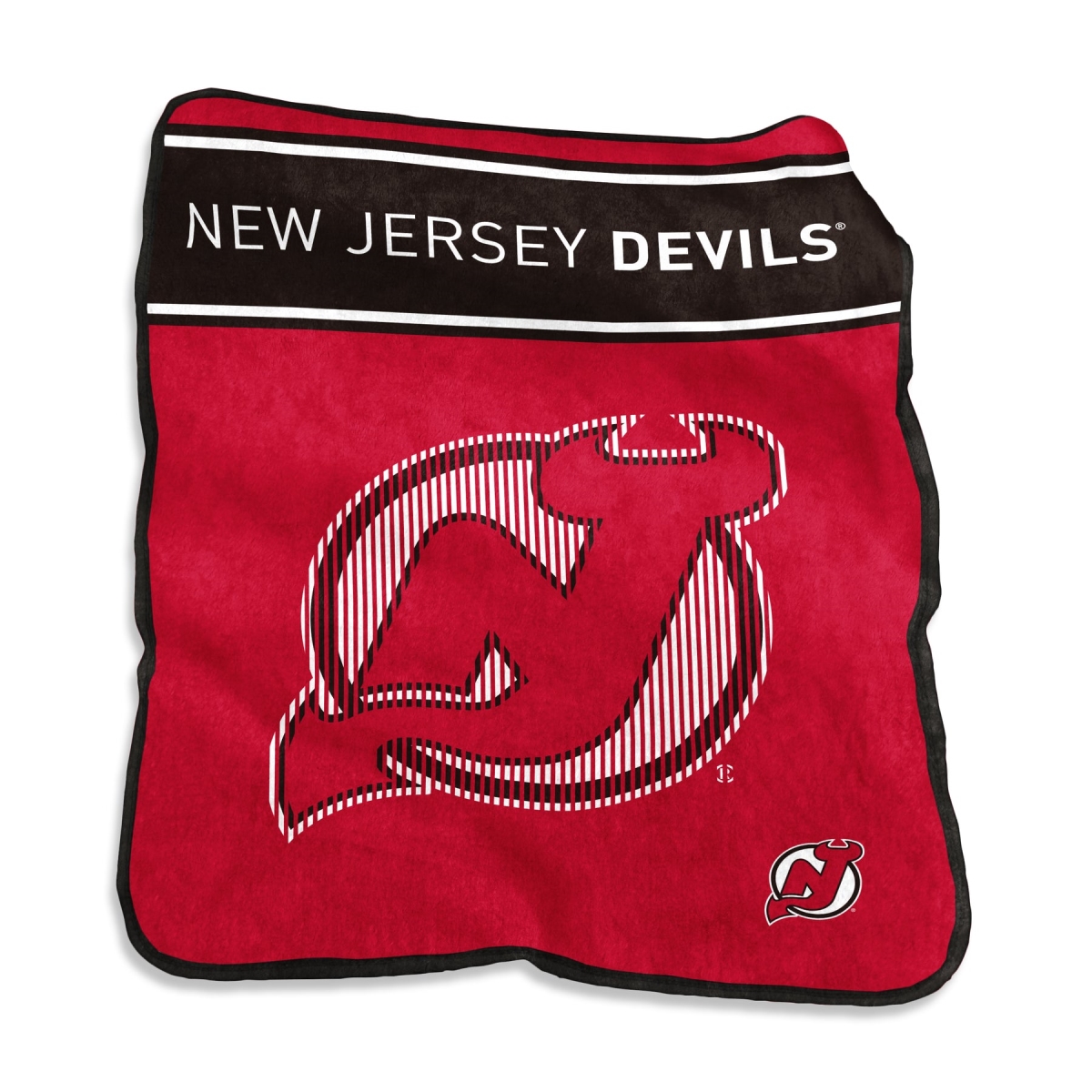 818-26X 60 x 80 in.   Jersey Devils Raschel Blanket
